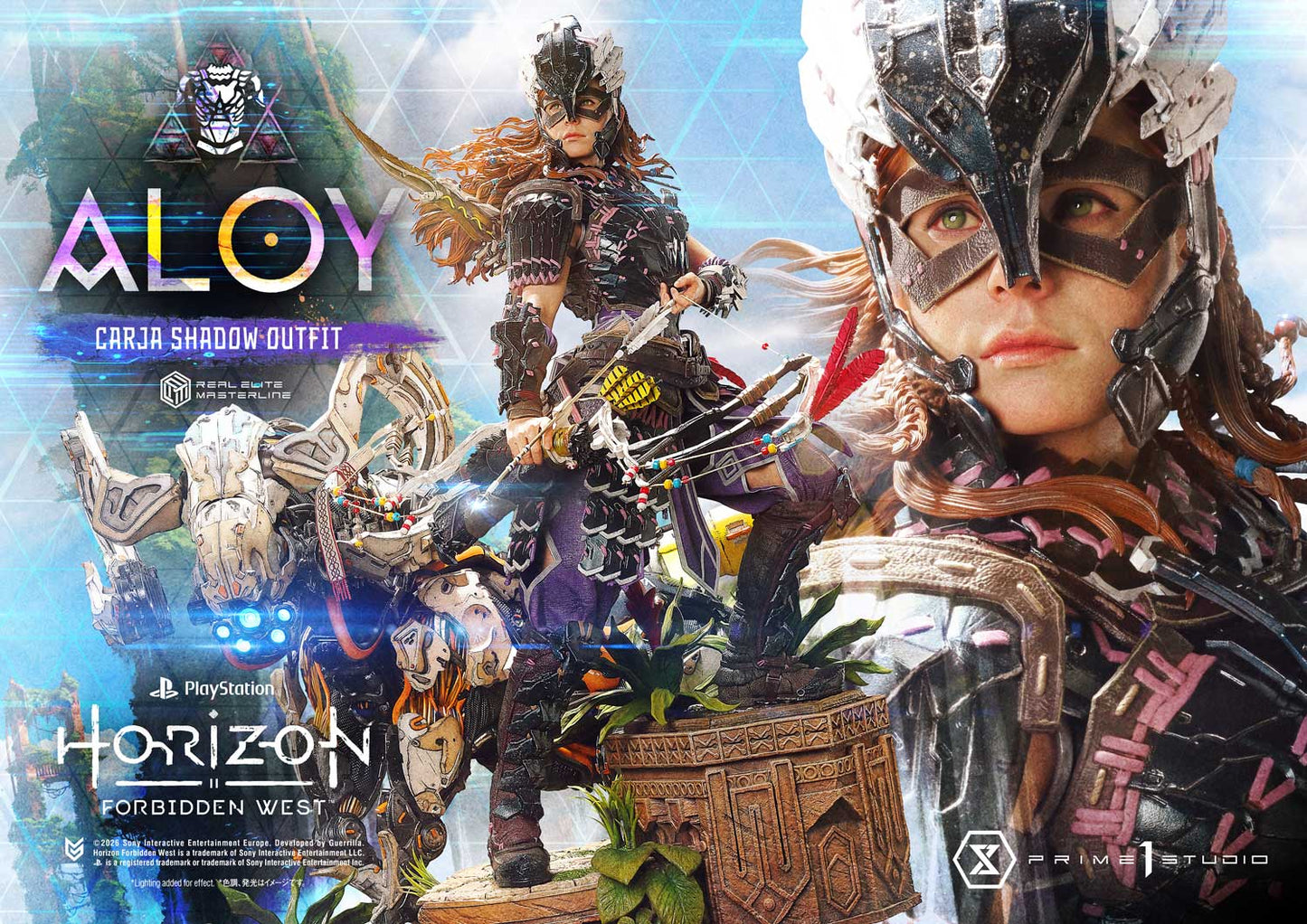 Prime 1 Studio - Horizon Forbidden West: 1/3 Scale Aloy Carja Shadow Outfit (Regular Version) Pre-order Now