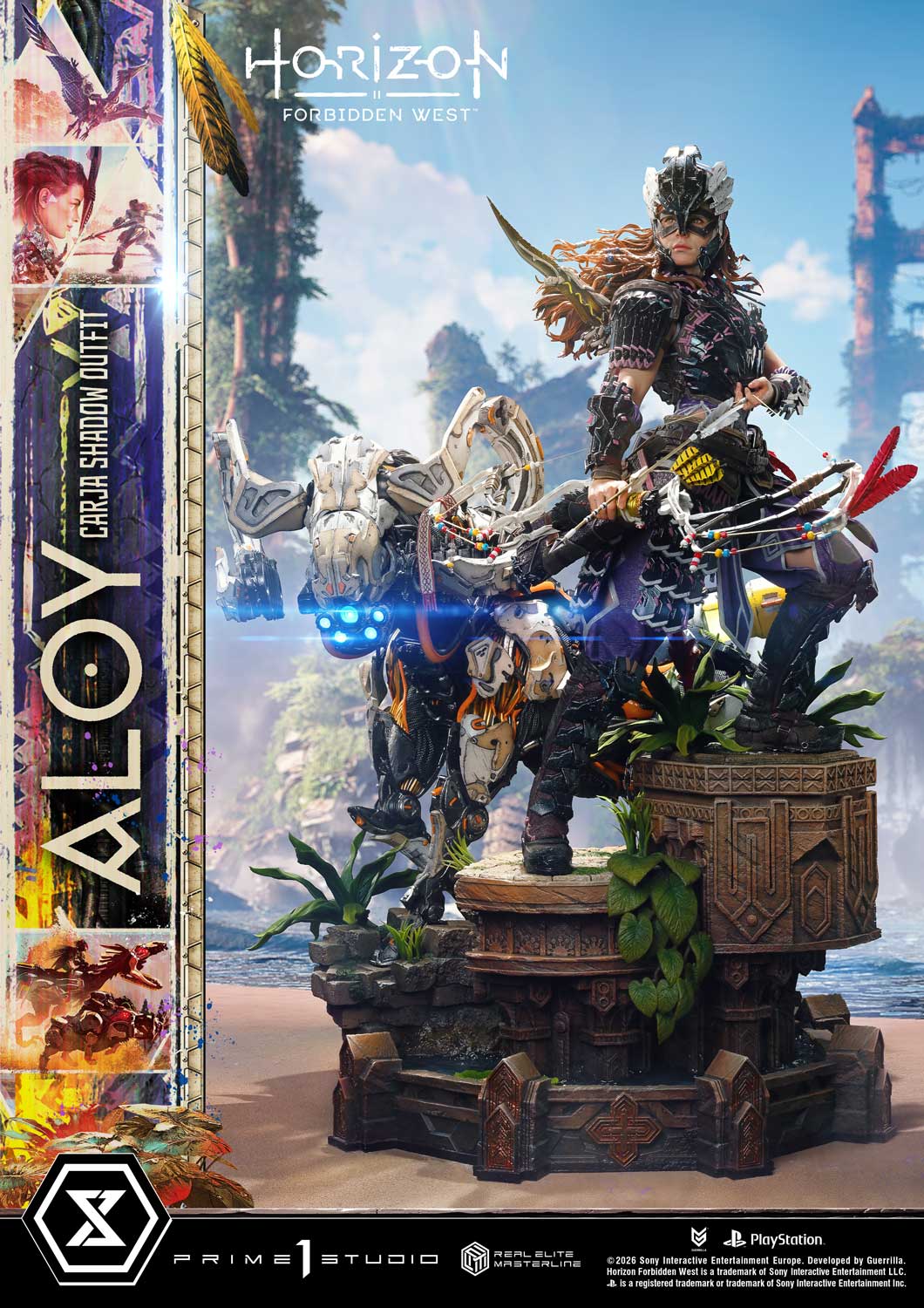 Prime 1 Studio - Horizon Forbidden West: 1/3 Scale Aloy Carja Shadow Outfit (Regular Version) Pre-order Now