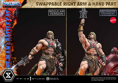 Prime 1 Studio -Masters of the Universe: 1/4 Scale He-Man & Battle Cat (Ultimate Version) Pre-order NOW
