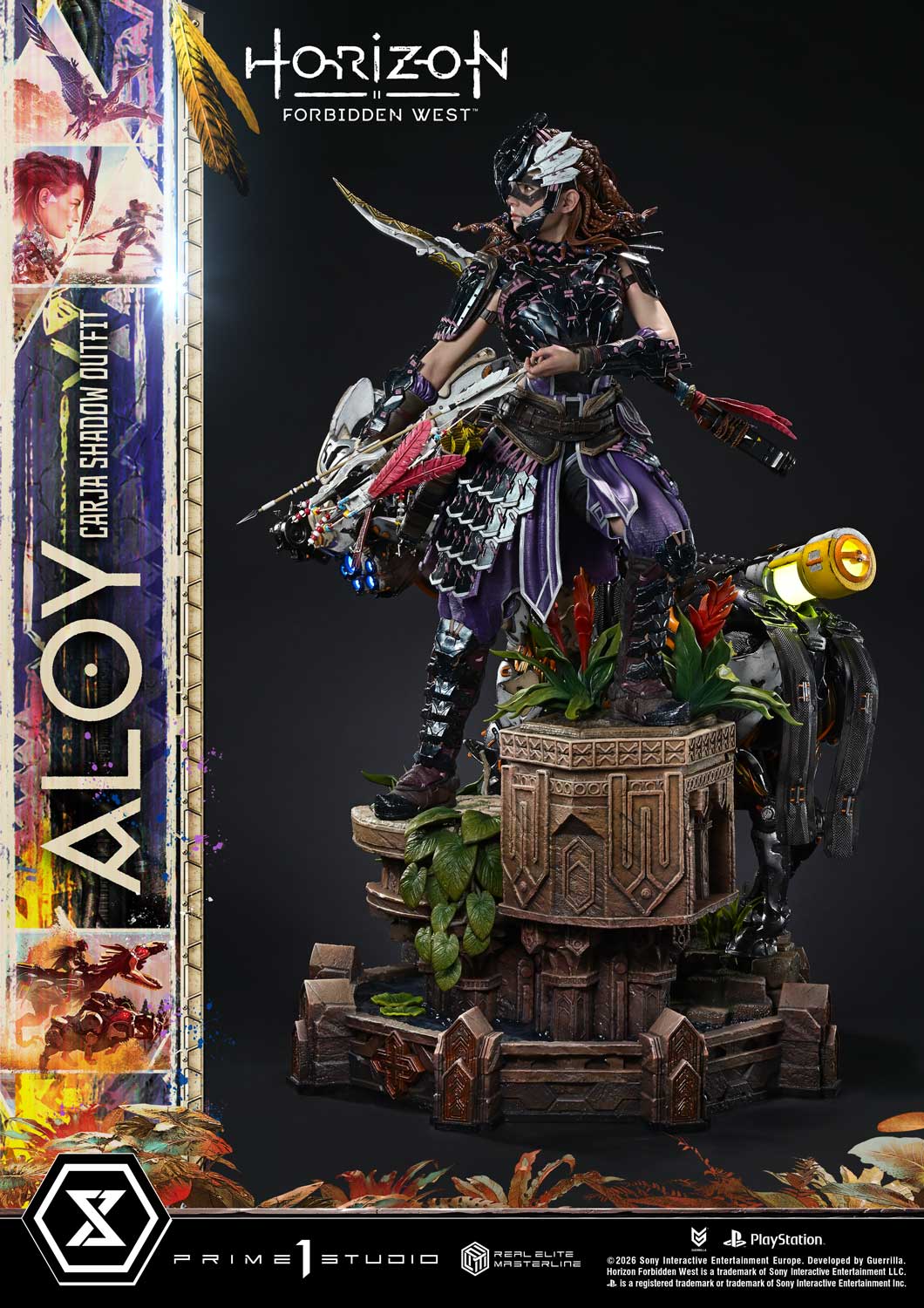 Prime 1 Studio - Horizon Forbidden West: 1/3 Scale Aloy Carja Shadow Outfit (Regular Version) Pre-order Now
