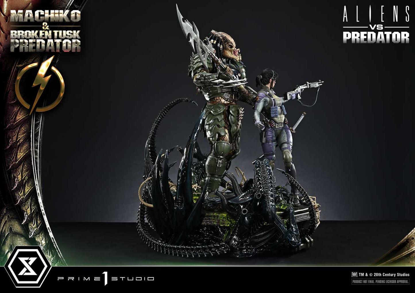 Prime 1 Studio - 1/4 Scale Machiko & Broken Tusk Predator (Regular Version) Pre-order Now