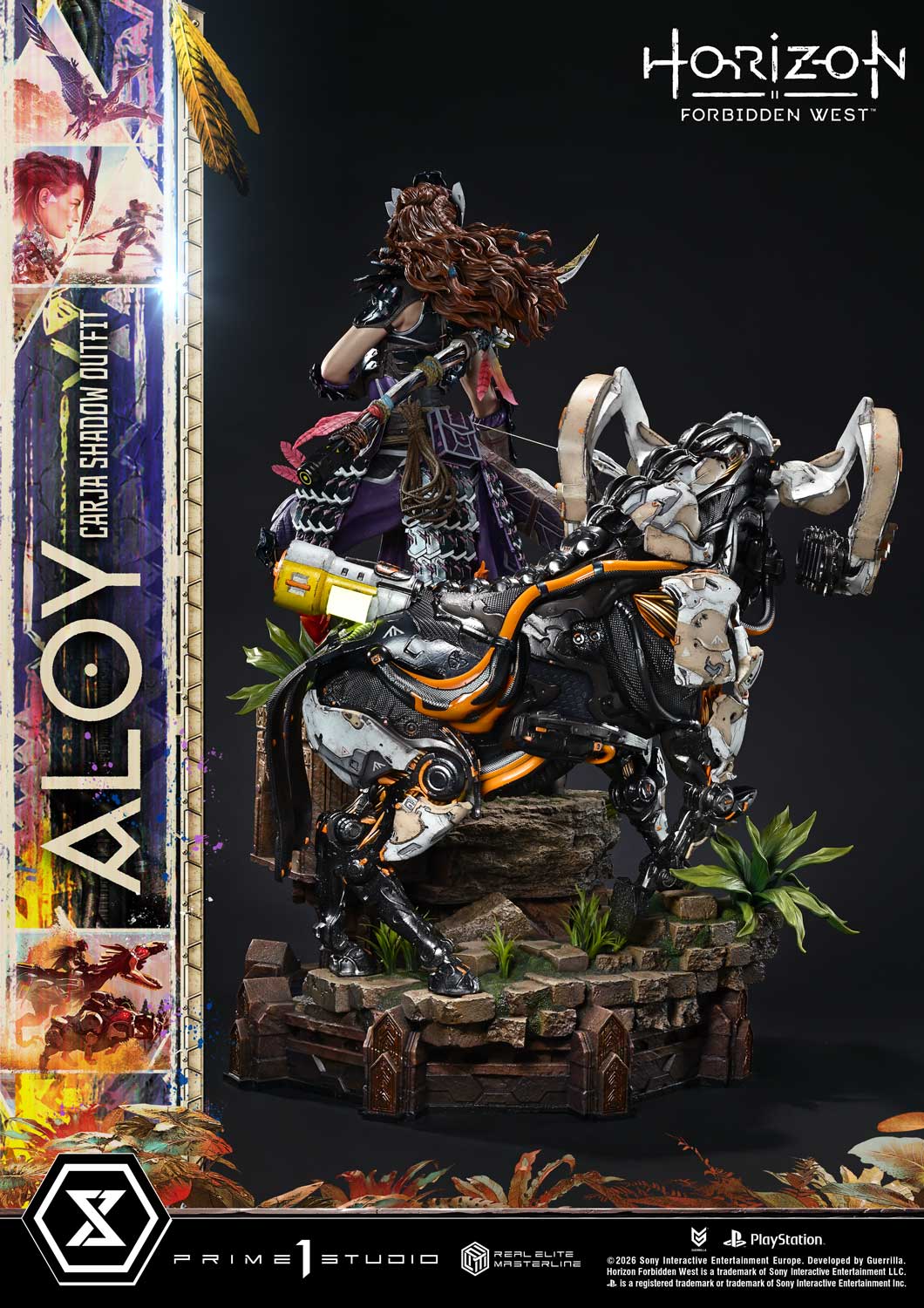 Prime 1 Studio - Horizon Forbidden West: 1/3 Scale Aloy Carja Shadow Outfit (Regular Version) Pre-order Now