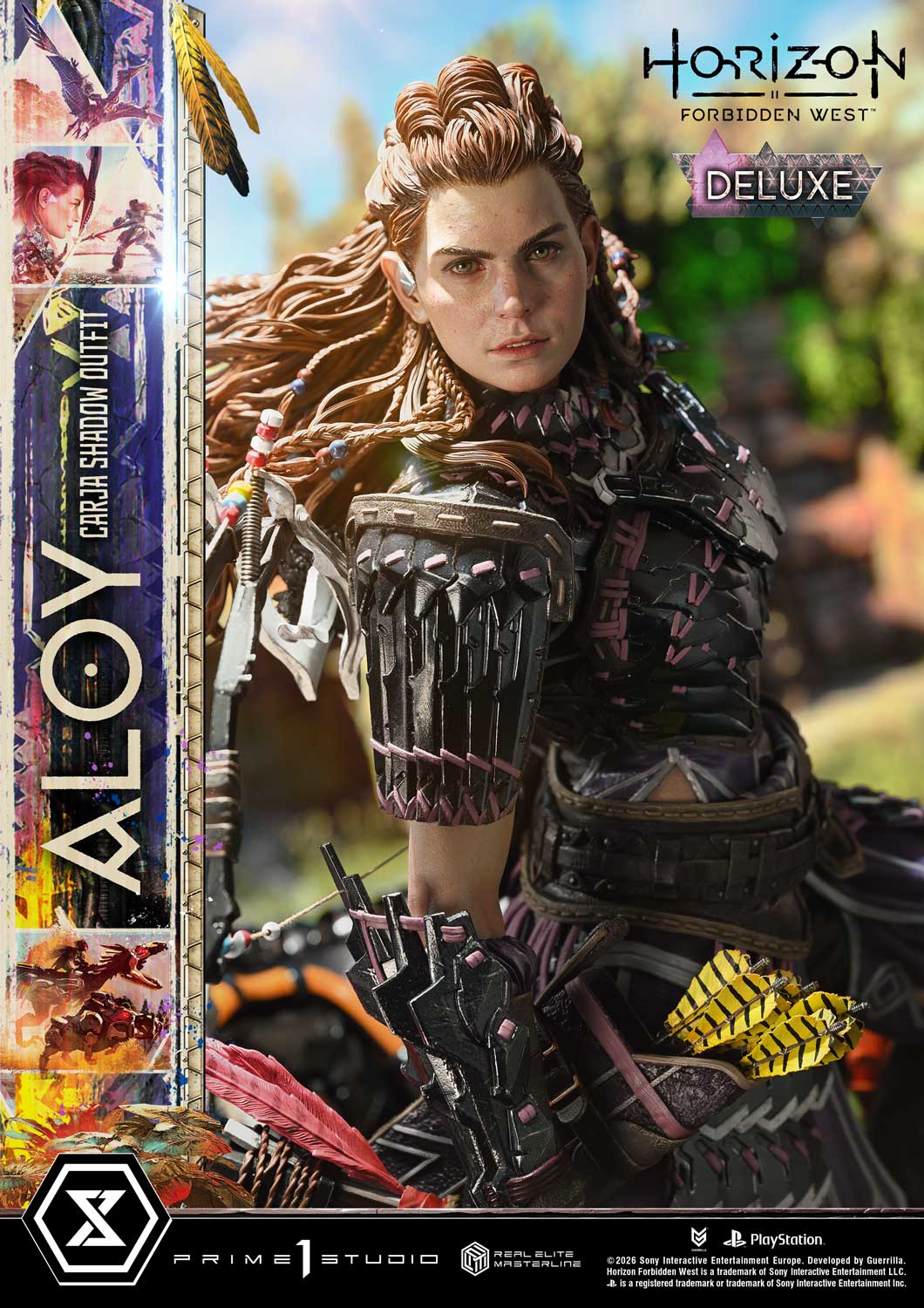 Prime 1 Studio - Horizon Forbidden West: 1/3 Scale Aloy Carja Shadow Outfit (Deluxe Version) Preorder Now