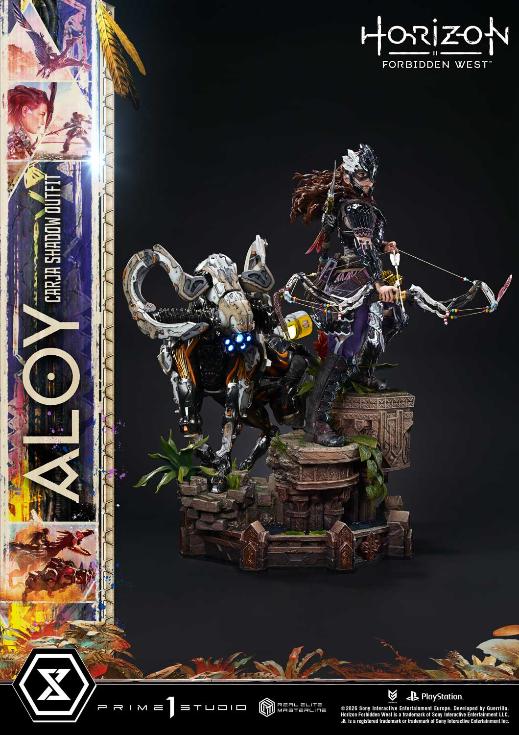 Prime 1 Studio - Horizon Forbidden West: 1/3 Scale Aloy Carja Shadow Outfit (Regular Version) Pre-order Now