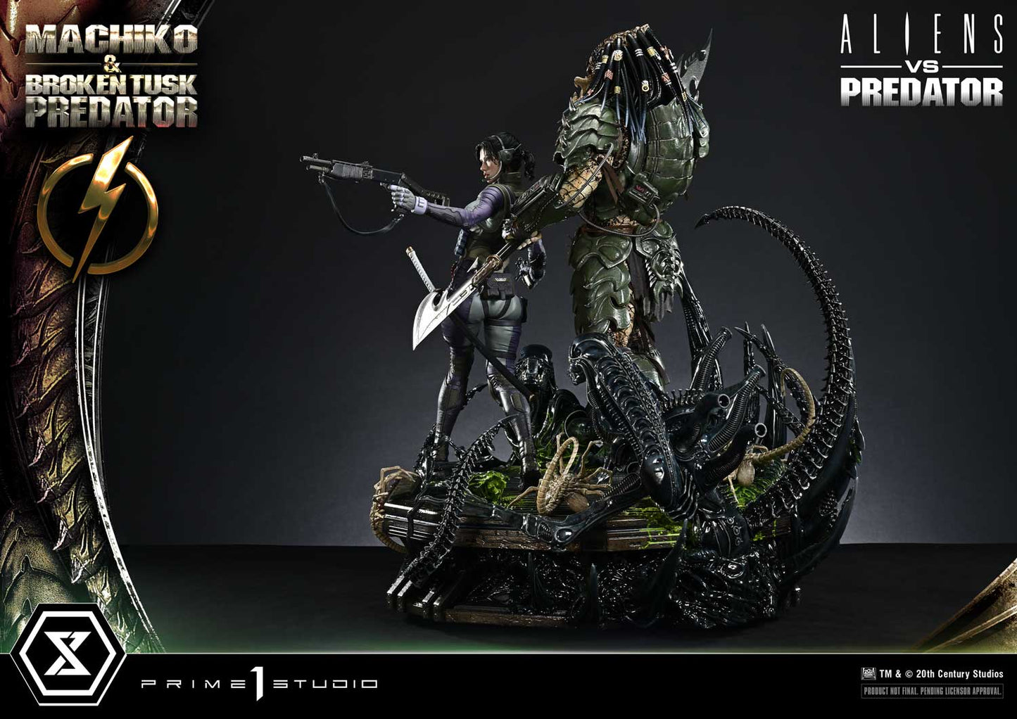Prime 1 Studio - 1/4 Scale Machiko & Broken Tusk Predator (Regular Version) Pre-order Now