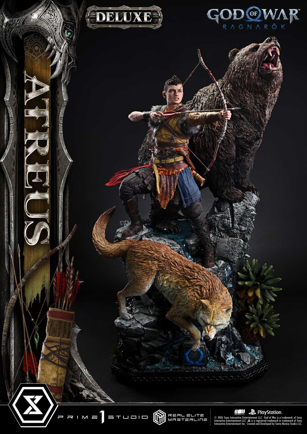 Prime 1 Studio - God of War: Ragnarok - 1/3 Scale Atreus (Deluxe Version) Preorder