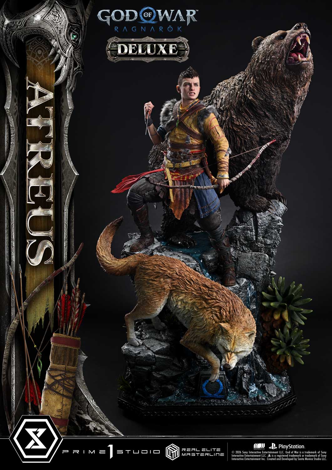 Prime 1 Studio - God of War: Ragnarok - 1/3 Scale Atreus (Deluxe Version) Preorder