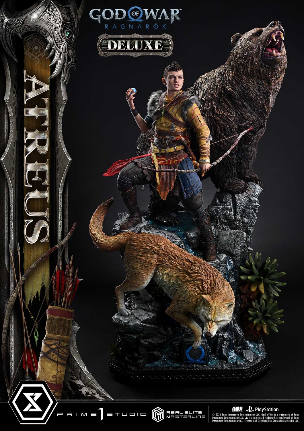 Prime 1 Studio - God of War: Ragnarok - 1/3 Scale Atreus (Deluxe Version) Preorder