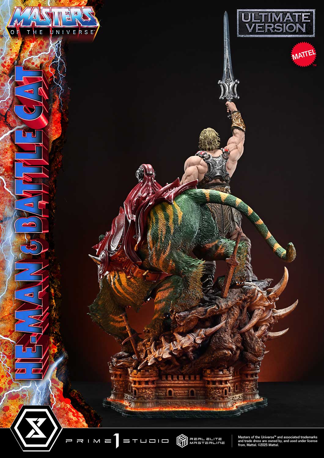 Prime 1 Studio -Masters of the Universe: 1/4 Scale He-Man & Battle Cat (Ultimate Version) Pre-order NOW