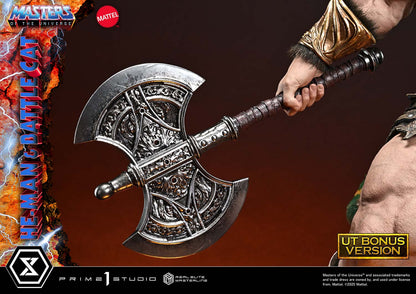Prime 1 Studio -Masters of the Universe: 1/4 Scale He-Man & Battle Cat (Ultimate + Bonus Version) Pre-order NOW