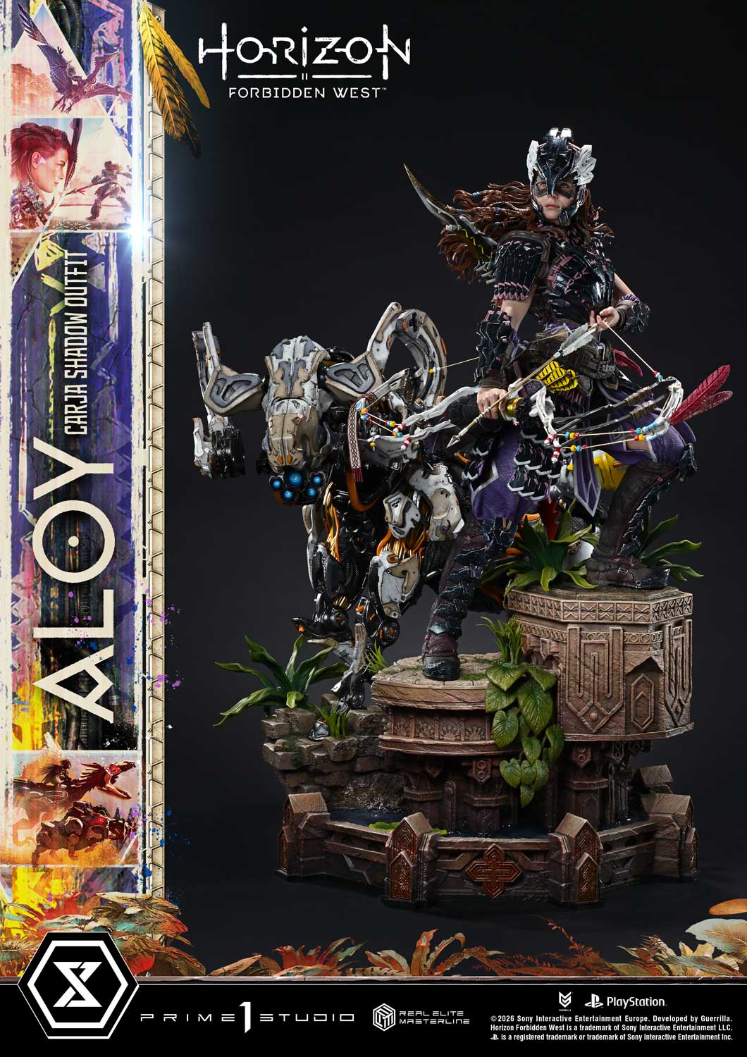 Prime 1 Studio - Horizon Forbidden West: 1/3 Scale Aloy Carja Shadow Outfit (Deluxe Version) Preorder Now