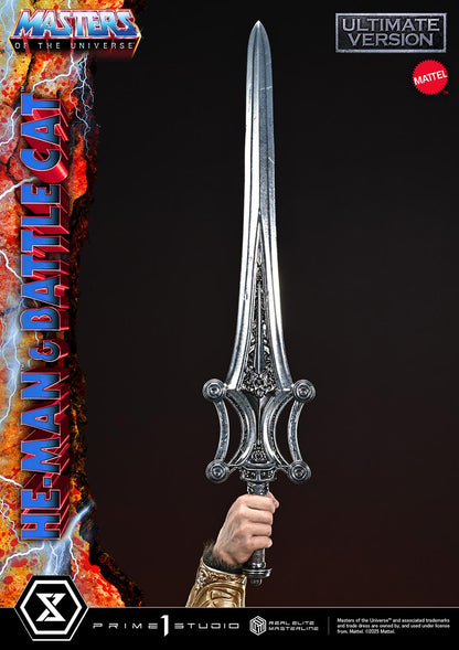 Prime 1 Studio -Masters of the Universe: 1/4 Scale He-Man & Battle Cat (Ultimate Version) Pre-order NOW