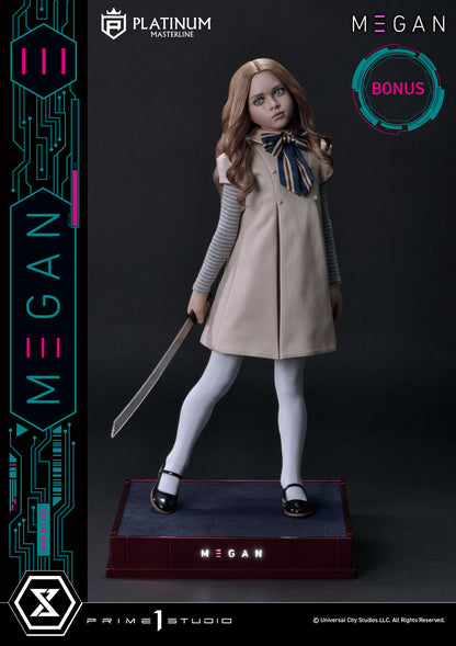 Prime 1 Studio Platinum Masterline - M3GAN (Film): 1/3 Scale M3GAN (Bonus Version)