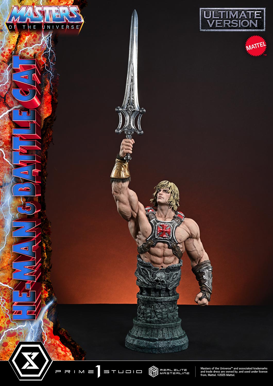 Prime 1 Studio -Masters of the Universe: 1/4 Scale He-Man & Battle Cat (Ultimate Version) Pre-order NOW