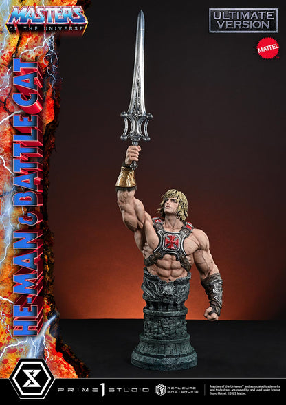 Prime 1 Studio -Masters of the Universe: 1/4 Scale He-Man & Battle Cat (Ultimate Version) Pre-order NOW