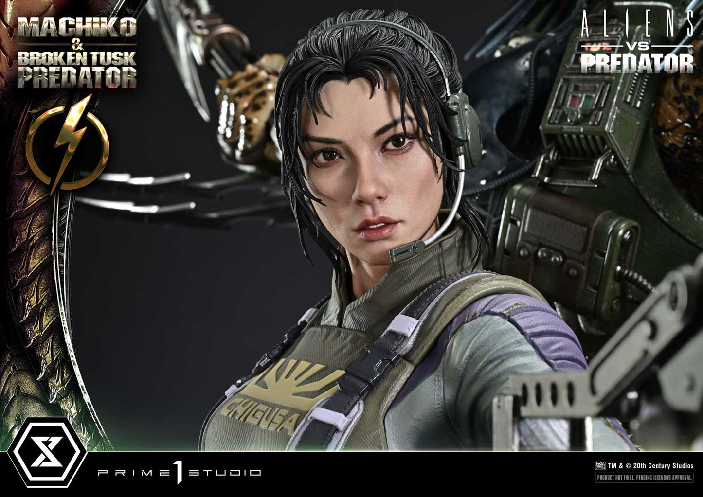 Prime 1 Studio - 1/4 Scale Machiko & Broken Tusk Predator (Deluxe Version) Pre-order Now