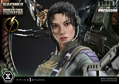 Prime 1 Studio - 1/4 Scale Machiko & Broken Tusk Predator (Deluxe Version) Pre-order Now