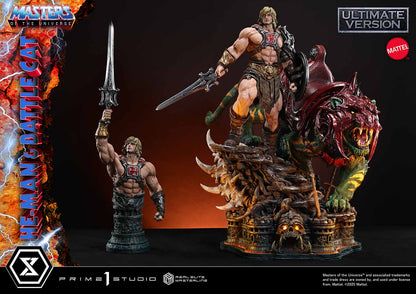 Prime 1 Studio -Masters of the Universe: 1/4 Scale He-Man & Battle Cat (Ultimate Version) Pre-order NOW