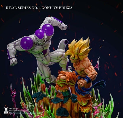 SHK Studio - Dragon Ball Z: Son Goku Super Saiyan VS Frieza Final Form 1/6th Scale GK Statue