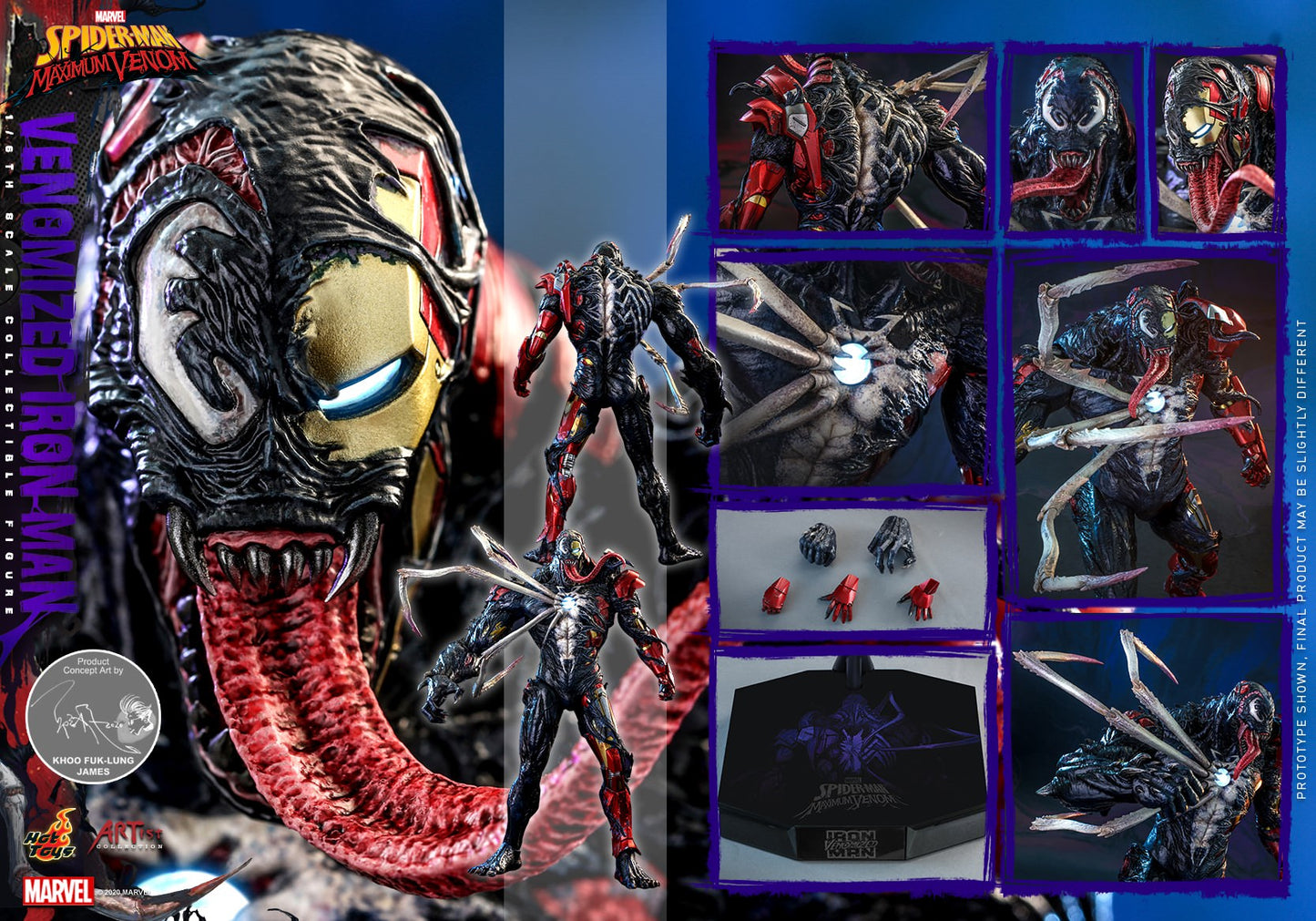 Hot Toys - AC04 - Venomized Iron Man