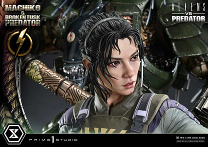Prime 1 Studio - 1/4 Scale Machiko & Broken Tusk Predator (Regular Version) Pre-order Now