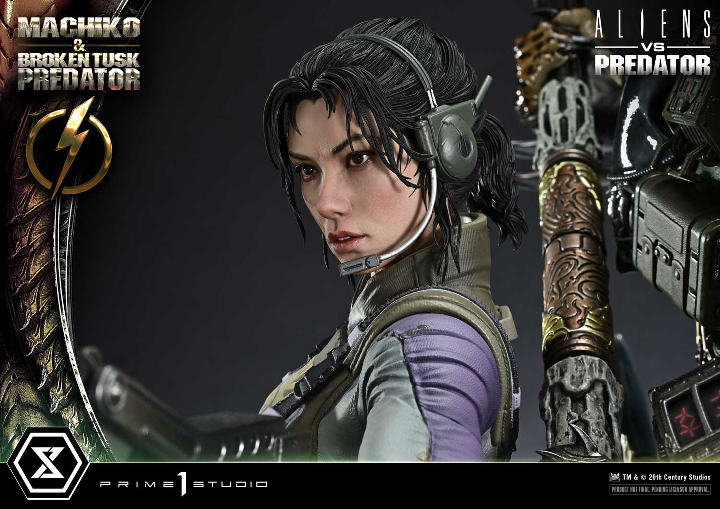 Prime 1 Studio - 1/4 Scale Machiko & Broken Tusk Predator (Regular Version) Pre-order Now