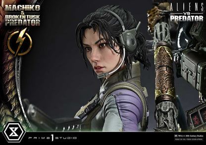 Prime 1 Studio - 1/4 Scale Machiko & Broken Tusk Predator (Regular Version) Pre-order Now