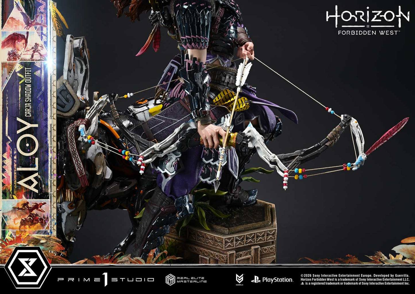 Prime 1 Studio - Horizon Forbidden West: 1/3 Scale Aloy Carja Shadow Outfit (Regular Version) Pre-order Now