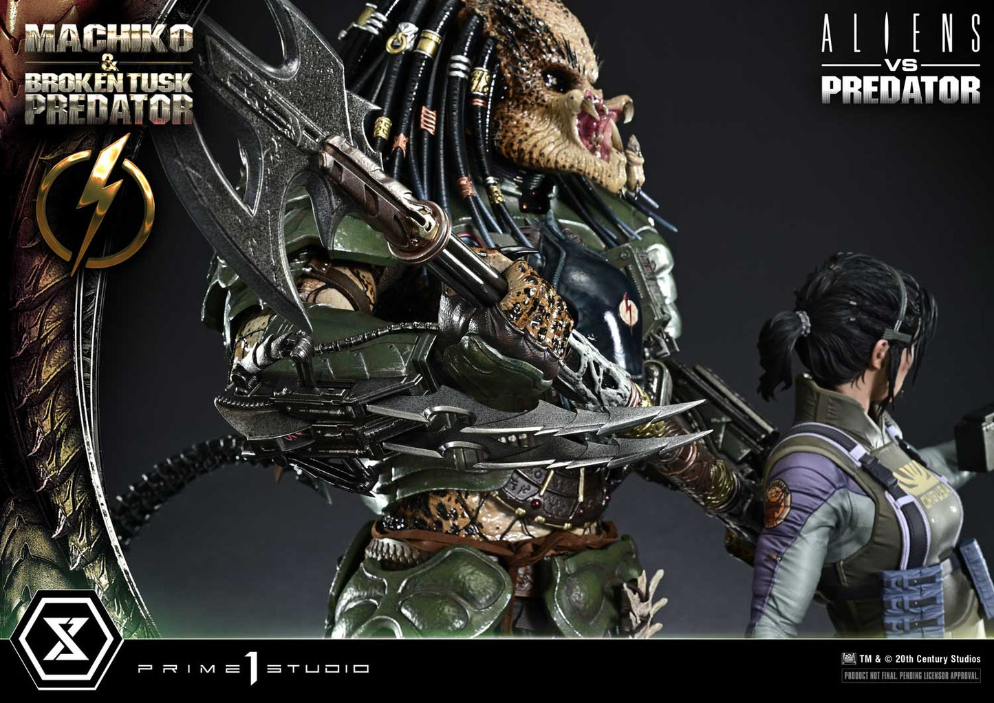 Prime 1 Studio - 1/4 Scale Machiko & Broken Tusk Predator (Regular Version) Pre-order Now
