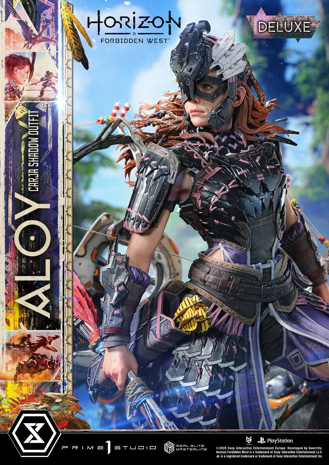 Prime 1 Studio - Horizon Forbidden West: 1/3 Scale Aloy Carja Shadow Outfit (Deluxe Version) Preorder Now