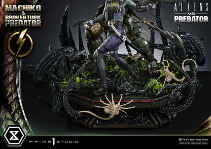 Prime 1 Studio - 1/4 Scale Machiko & Broken Tusk Predator (Regular Version) Pre-order Now