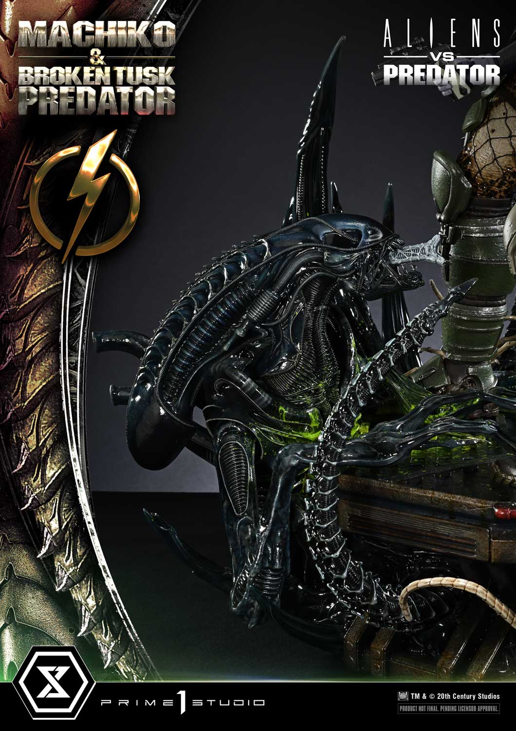 Prime 1 Studio - 1/4 Scale Machiko & Broken Tusk Predator (Regular Version) Pre-order Now