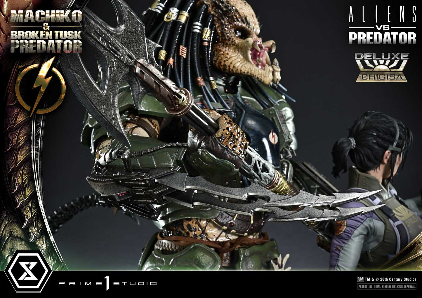 Prime 1 Studio - 1/4 Scale Machiko & Broken Tusk Predator (Deluxe Version) Pre-order Now