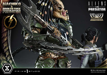 Prime 1 Studio - 1/4 Scale Machiko & Broken Tusk Predator (Deluxe Version) Pre-order Now
