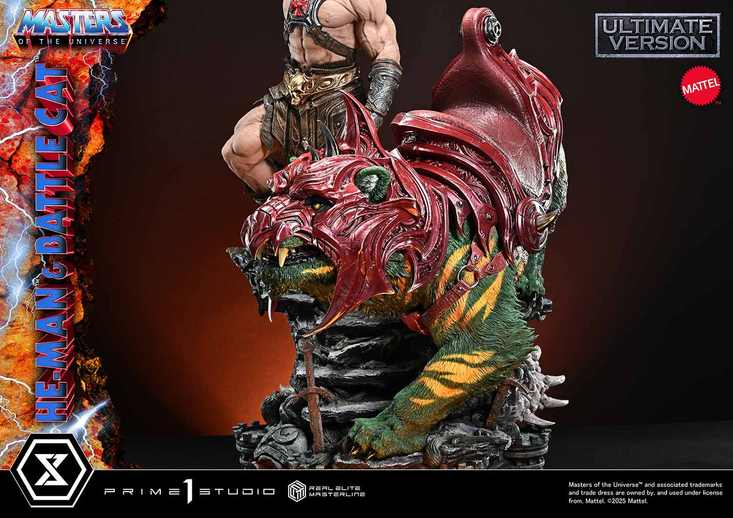 Prime 1 Studio -Masters of the Universe: 1/4 Scale He-Man & Battle Cat (Ultimate Version) Pre-order NOW