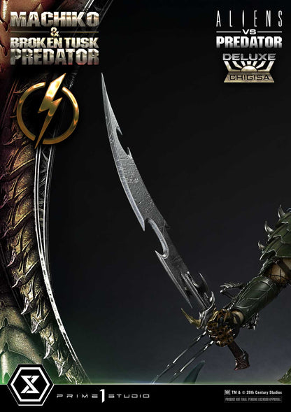 Prime 1 Studio - 1/4 Scale Machiko & Broken Tusk Predator (Deluxe Version) Pre-order Now