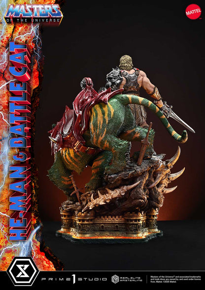 Prime 1 Studio -Masters of the Universe: 1/4 Scale He-Man & Battle Cat (Regular Version) Pre-order NOW