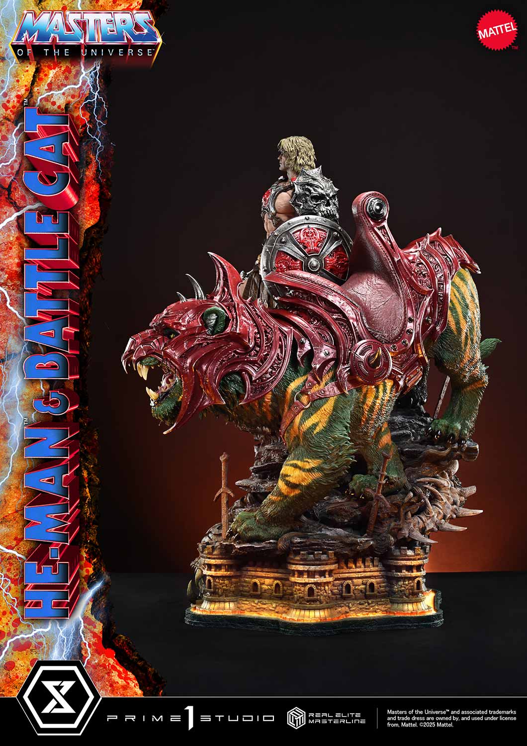 Prime 1 Studio -Masters of the Universe: 1/4 Scale He-Man & Battle Cat (Regular Version) Pre-order NOW