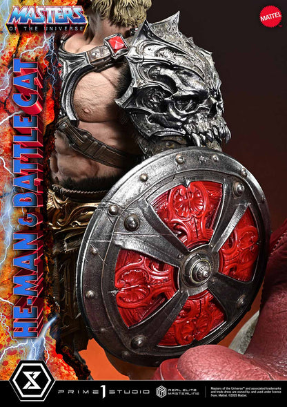 Prime 1 Studio -Masters of the Universe: 1/4 Scale He-Man & Battle Cat (Regular Version) Pre-order NOW