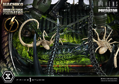 Prime 1 Studio - 1/4 Scale Machiko & Broken Tusk Predator (Deluxe Version) Pre-order Now