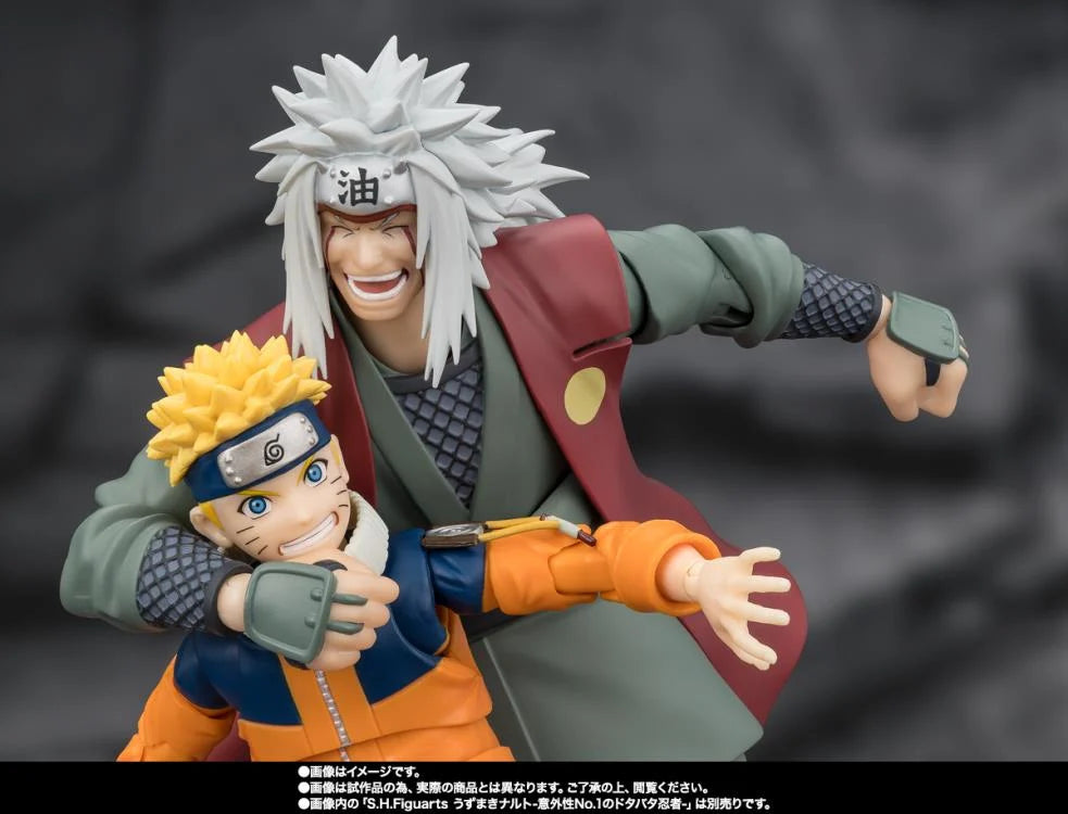 Tamashii Nations - S.H.Figuarts - Naruto: Jiraiya Hidden Leaf heroic Master Sage (Sage Mode Set)