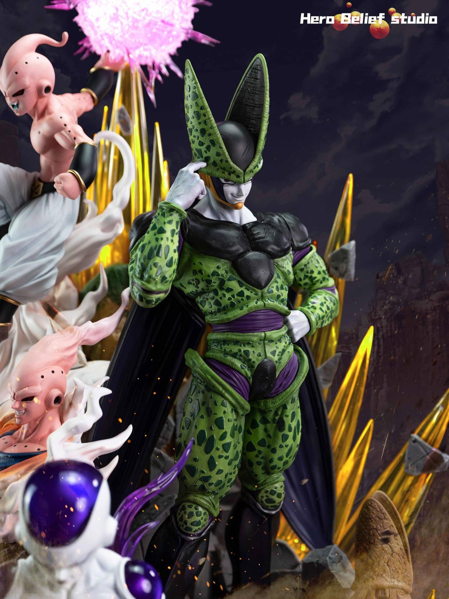 Hero Belief Studio - Dragon Ball Z - Frieza, Cell and Buu 1/6th Scale GK statue