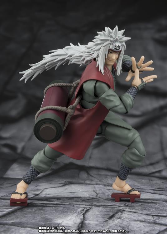 Tamashii Nations - S.H.Figuarts - Naruto: Jiraiya Hidden Leaf heroic Master Sage (Sage Mode Set)