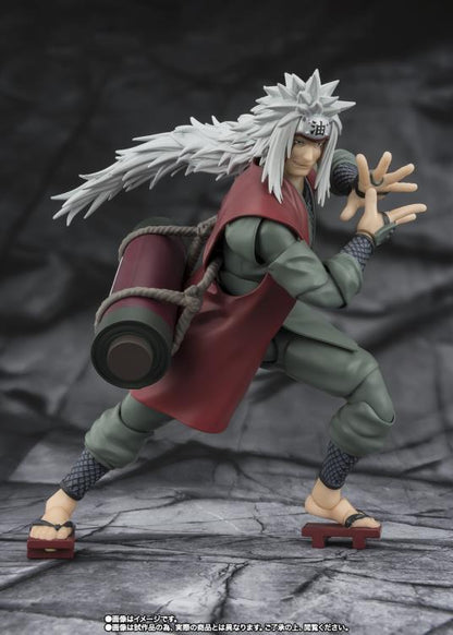Tamashii Nations - S.H.Figuarts - Naruto: Jiraiya Hidden Leaf heroic Master Sage (Sage Mode Set)