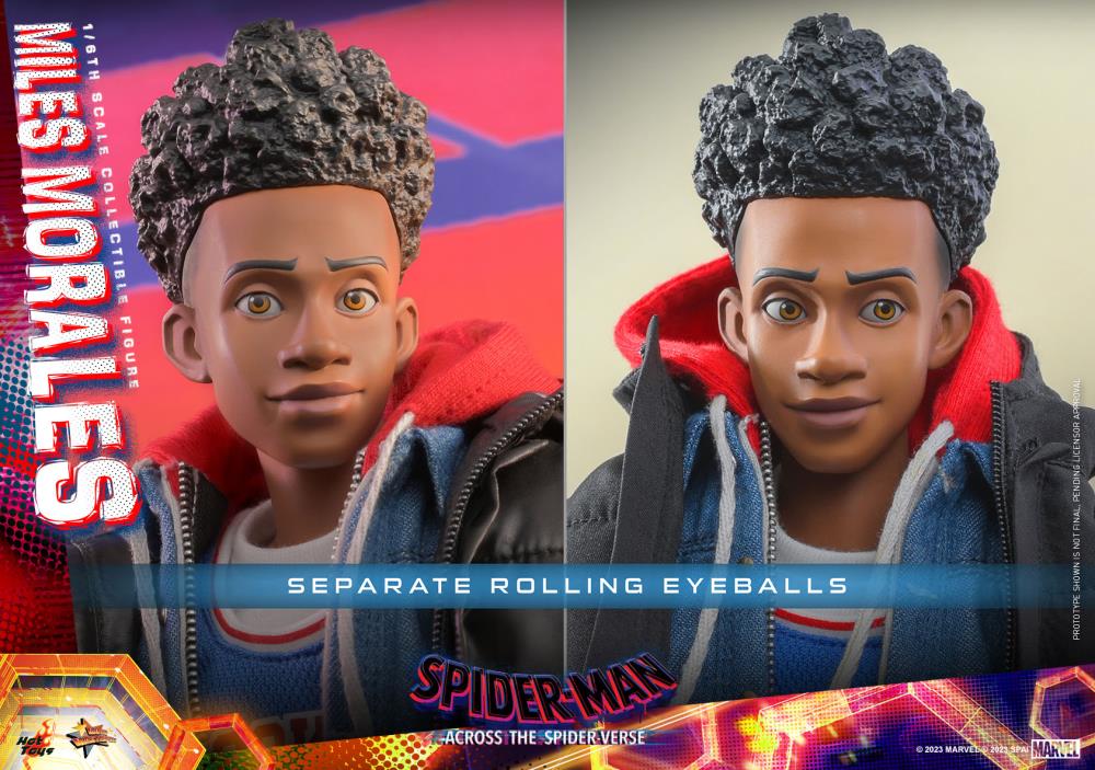 Hot Toys - MMS710 - Spider-Man: Across The Spider-Verse: Part One: Spider-Man (Miles Morales) 1/6 Scale Figure