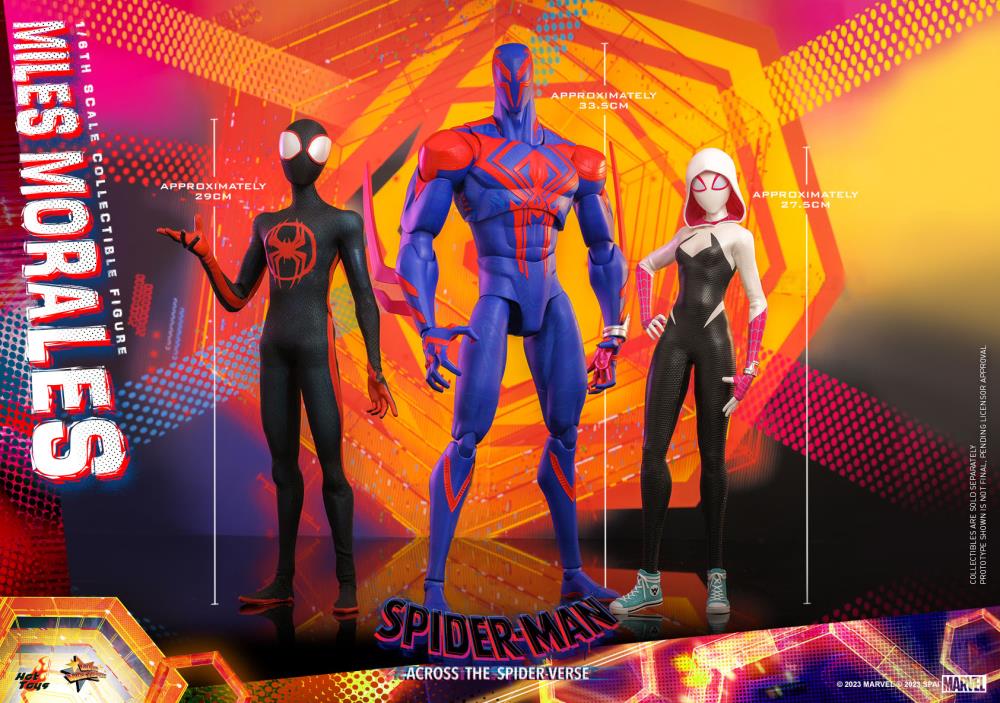 Hot Toys - MMS710 - Spider-Man: Across The Spider-Verse: Part One: Spider-Man (Miles Morales) 1/6 Scale Figure