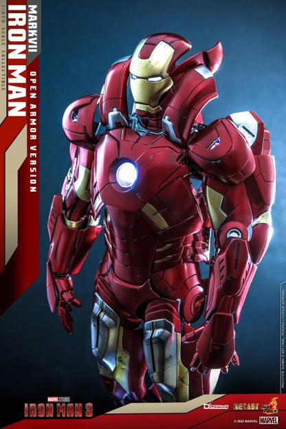 Hot Toys - DS004D51 - Iron Man 3: 1/6 Scale Diecast Iron Man Mark VII (Open Armor Version)