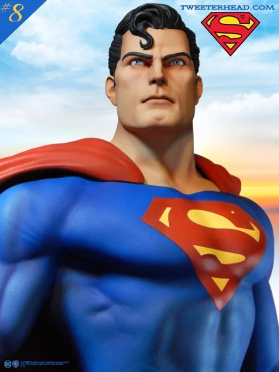 PRE-LOVED - Tweeterhead: Super Powers Superman Maquette Statue