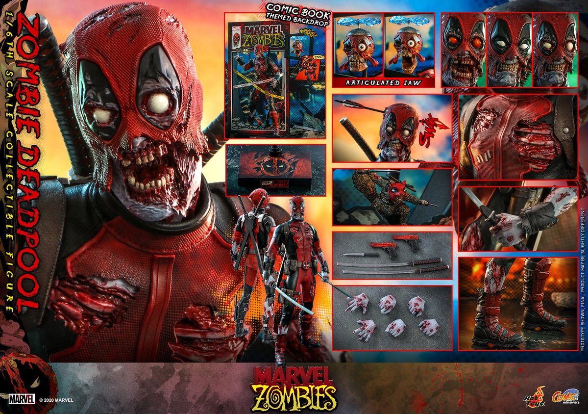 PRE-LOVED - Hot Toys - CMS06 - Zombie Deadpool