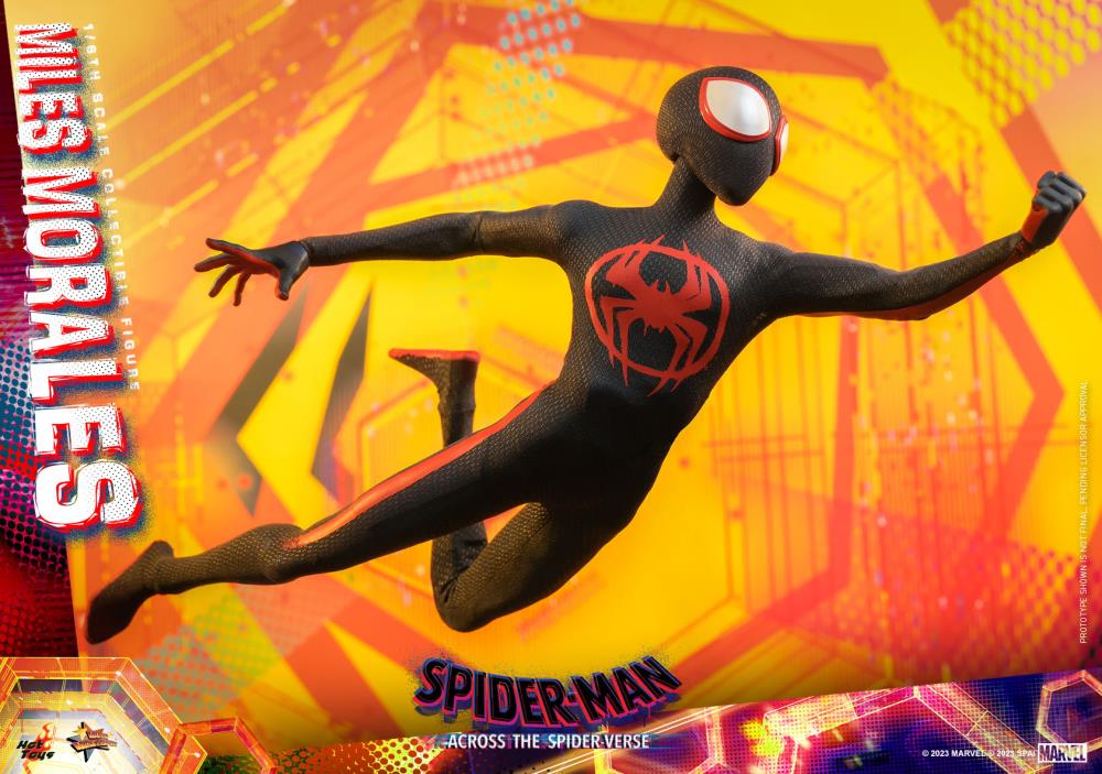 Hot Toys - MMS710 - Spider-Man: Across The Spider-Verse: Part One: Spider-Man (Miles Morales) 1/6 Scale Figure